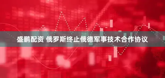 盛鹏配资 俄罗斯终止俄德军事技术合作协议